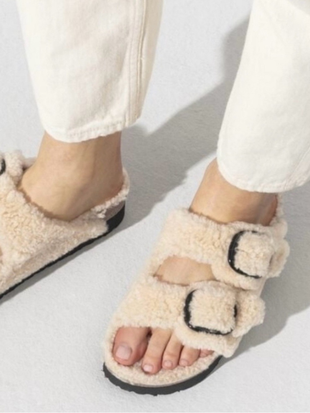 Brand new Birkenstock Papillio Teddy shearling Arizona